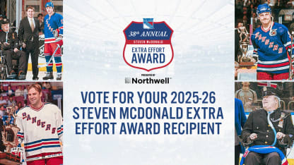 Steven McDonald Extra Effort Award