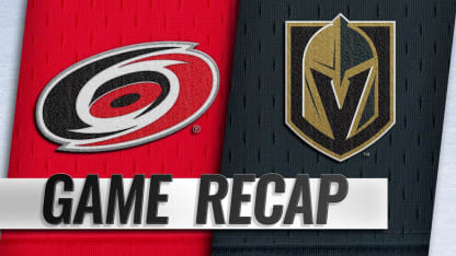 Recap: CAR 0, VGK 3
