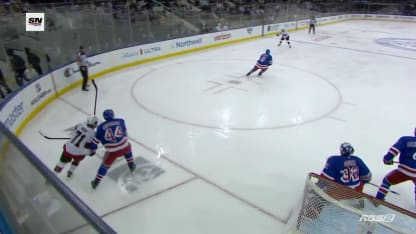 OTT@NYR: Jensen marque un but contre Jonathan Quick