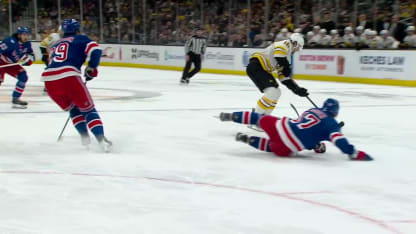 NYR@BOS: Zacha scores goal against Jonathan Quick