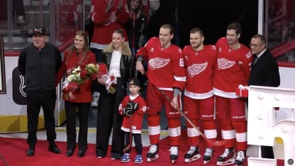 Kane presented with Rolex and golden stick