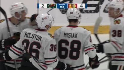 Prospect Game Highlights: Blackhawks 4, Wild 2