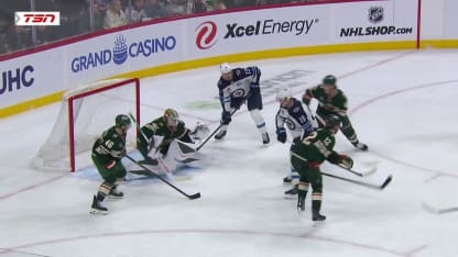 WPG@MIN: Vilardi scores PPG against Jesper Wallstedt