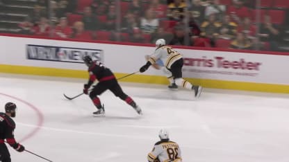 BOS@CAR: Lindholm scores goal against Pyotr Kochetkov