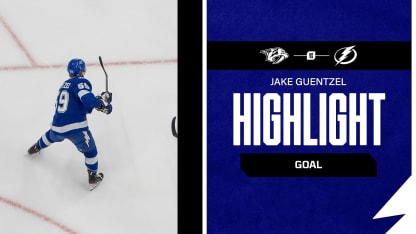 TBL vs. NSH | Guentzel puts Bolts on the board