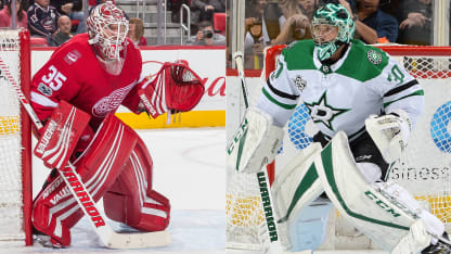 Jimmy Howard Ben Bishop DET-DAL Unmasked