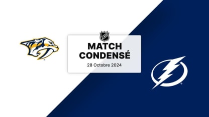 Match condensé : Predators @ Lightning 28/10/2024