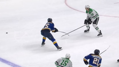 DAL@STL: Snuggerud picks up a dirty goal