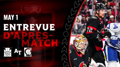 Thomas Chabot dispo médias d'après-match contre TOR