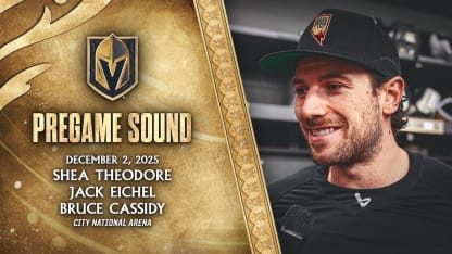 🎥 PREGAME SOUND: Theodore, Eichel & Cassidy