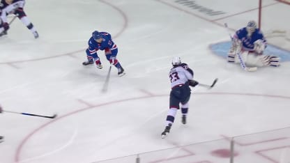 CBJ@NYR: Monahan scores SHG against 
Igor Shesterkin