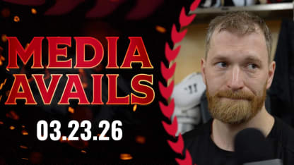 Claude Giroux Pregame Media vs NYR