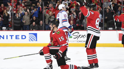 Anisimov celebrates NYR-CHI