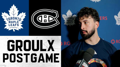 Benoit-Olivier Groulx | Post Game at Montreal Canadiens