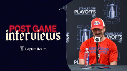 FLA vs. TOR: Marchand & Verhaeghe (Postgame)