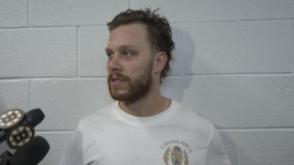 Locker Room Raw: David Pastrnak