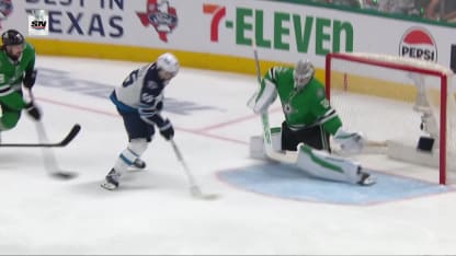 WPG@DAL: Scheifele scores goal against Jake Oettinger