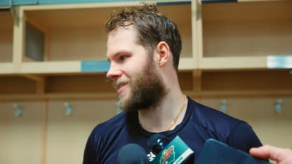 Gustavsson Postgame at Vegas 12/29