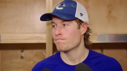 POSTGAME | Boeser at Flames