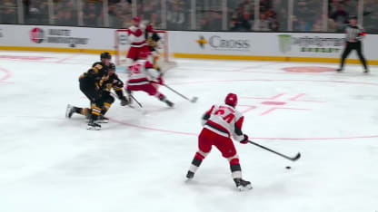 CAR@BOS: Staal scores goal against Jeremy Swayman