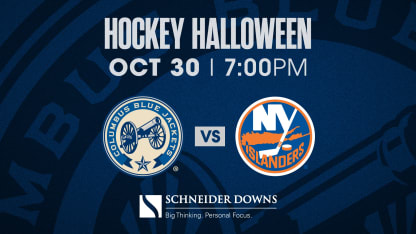 WEDNESDAY, OCTOBER 30 AT 7 PM VS. NEW YORK ISLANDERS