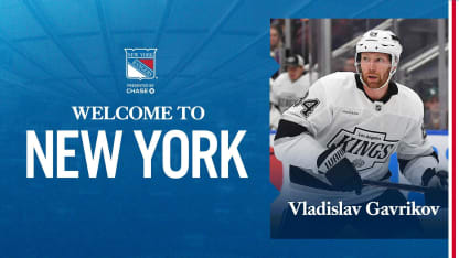 Rangers Agree to Terms with Vladislav Gavrikov