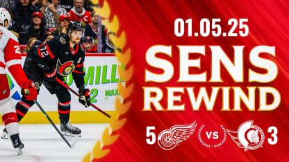 Sens Rewind: Unable to Battle Back Against Red Wings