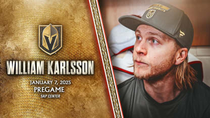 William Karlsson Pregame 1/7