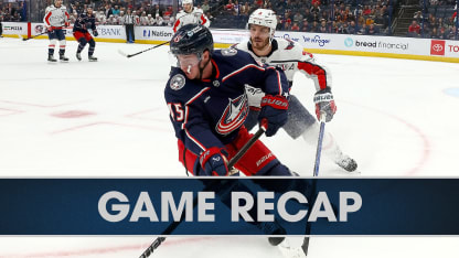 blue jackets drop preseason game to capitals