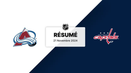 COL vs WSH | Résumé 21/11/24