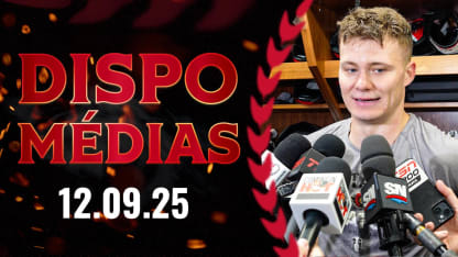 Tim Stützle dispo média avant le match contre NJD