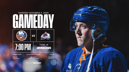 Game Preview: Islanders vs Avalanche Dec. 4