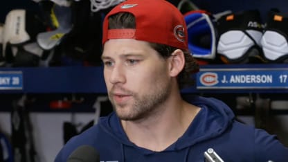 Après-match c. NJD : Anderson