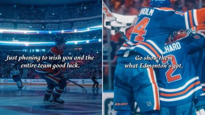 Oilers loved ones video
