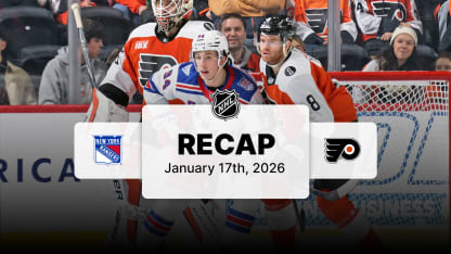 NYR at PHI | Recap