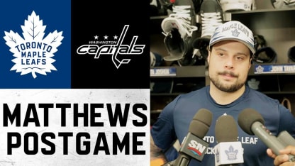 Auston Matthews | Post Game at Washington Capitals | December 18, 2026