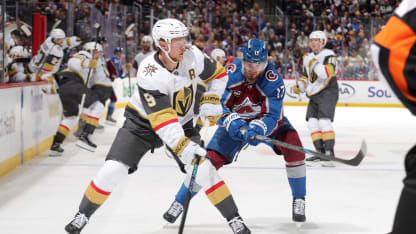 Golden Knights Fall in 2-1 Shootout Loss to Avalanche