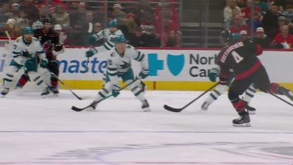 SJS@CAR: Staal scores PPG against Alex Nedeljkovic
