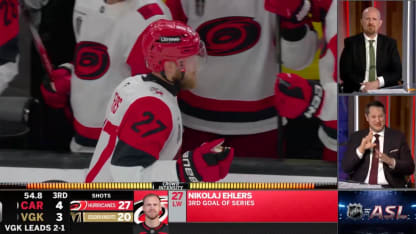 Ehlers strikes on the empty net (ASL Cast)