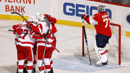 Detroit Red Wings escalan posiciones tras triunfo clave ante Panthers