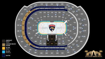 Premium Seating Map