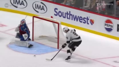 Kopitar prépare le 2e but de Kempe