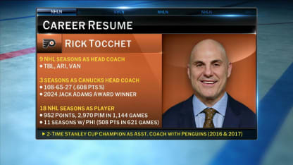 Rick Tocchet introduced as Flyers Head Coach