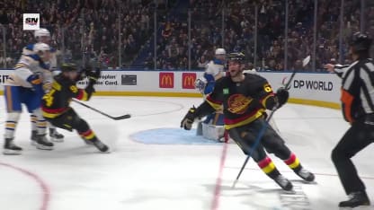 BUF@VAN: Sasson scores goal against Alex Lyon