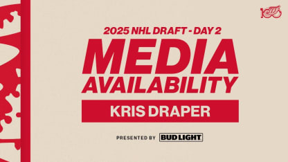 Kris Draper 2025 NHL Draft Day 2 | June 28,2025 