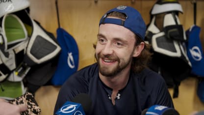 Max Crozier | Pregame vs St. Louis Blues