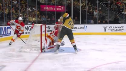 CGY@VGK: Kolesar scores goal against Dan Vladar