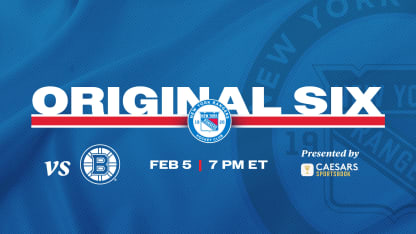 Rangers vs. Bruins: Pregame Notes | 02.05.25