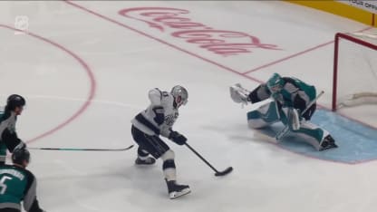 LAK@SJS: Kopitar scores goal against Yaroslav Askarov
