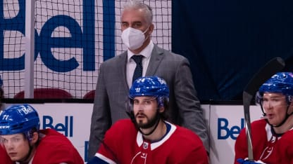 Ducharme Canadiens bench